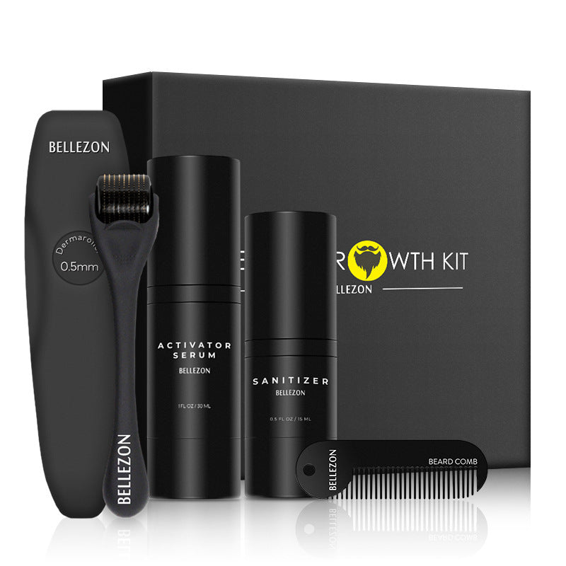 Beard Growth Liquid Beard Care Set - Beard Care